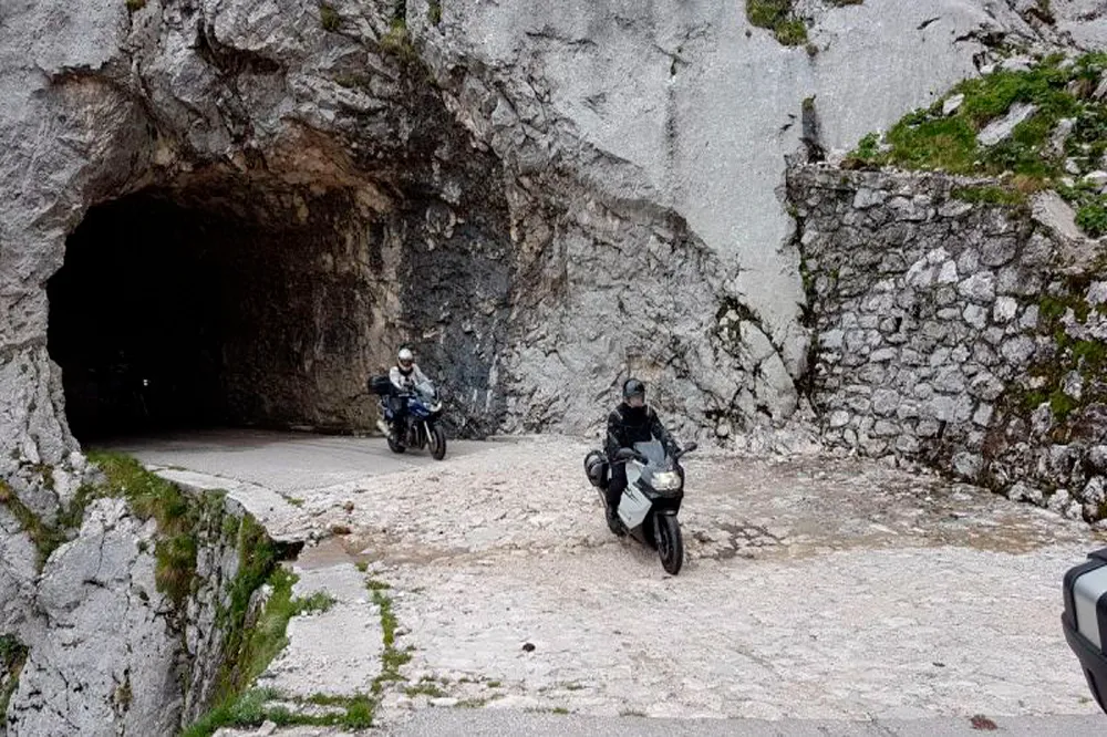 Motorradreise Österreich Slowenien Italien Tour