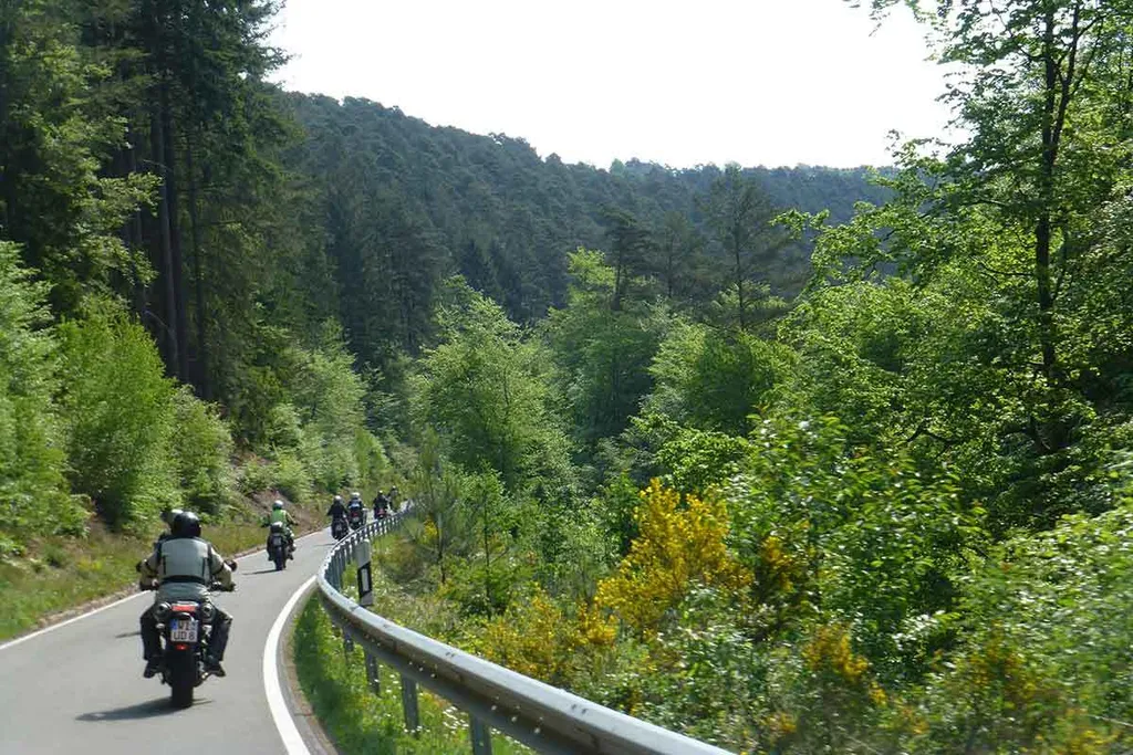 Motorradtour Pfalz an der Deutschen Weinstraße