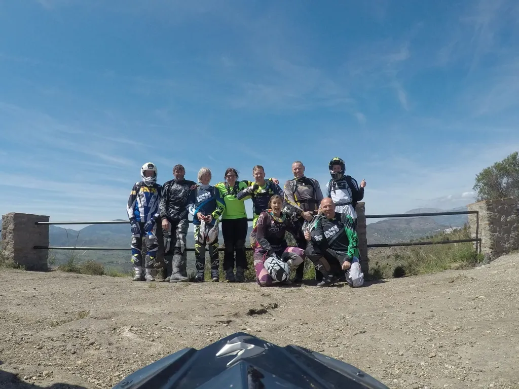 Trau Dich weiter ! Enduro Aufbautraining Andalusien