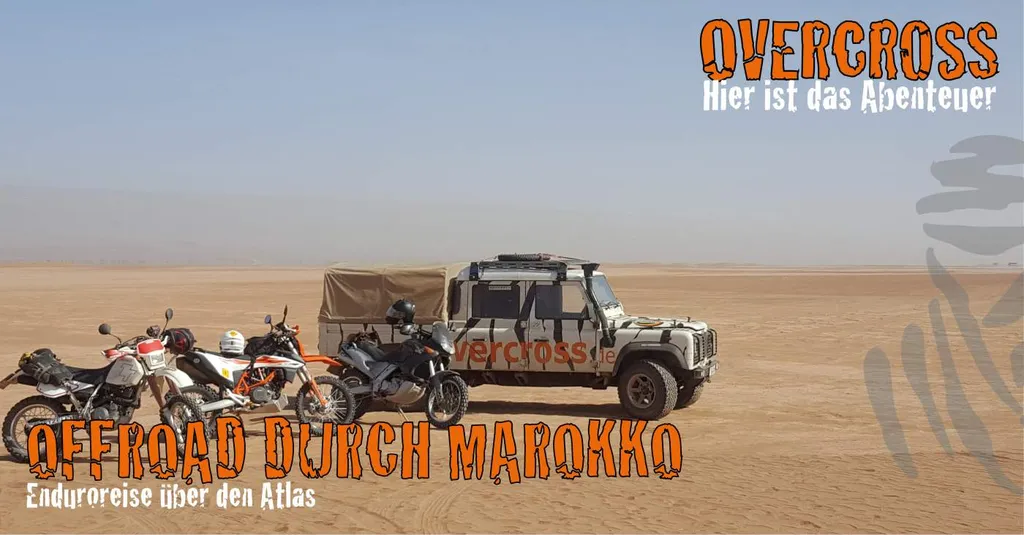 Motorradreise Marokko: Sahara, Atlas & Königsstädte