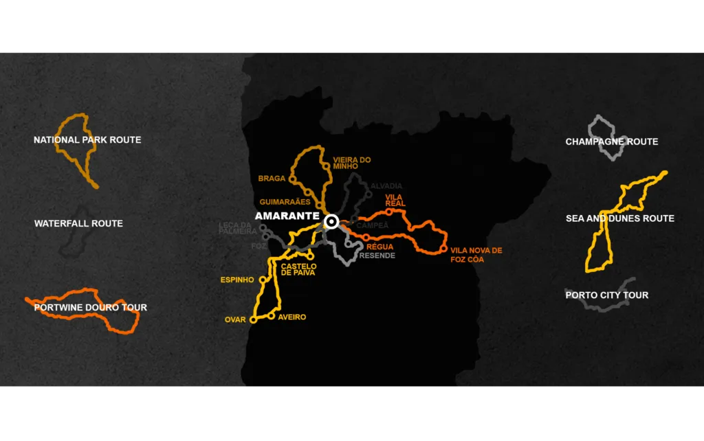 Tag 3: Amarante - Wasserfall-Route